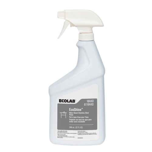 Pulidor de Acero Inoxidable Ecolab® Ecoshine®, 32 oz N.º 6118440